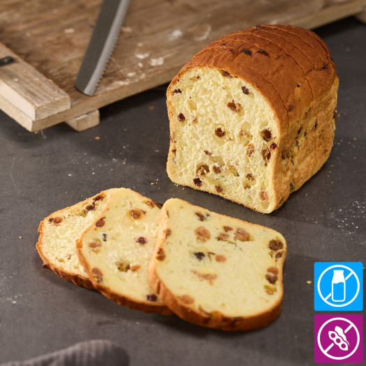 Pain aux fruits sans gluten