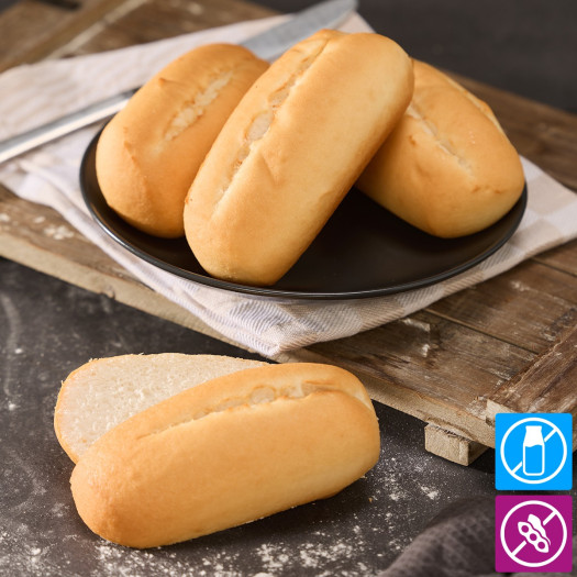 Petits Pains blancs précuits sans gluten