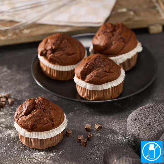 Muffins au chocolat sans gluten